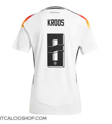 Germania Toni Kroos #8 Prima Maglia Europei 2024 Manica Corta